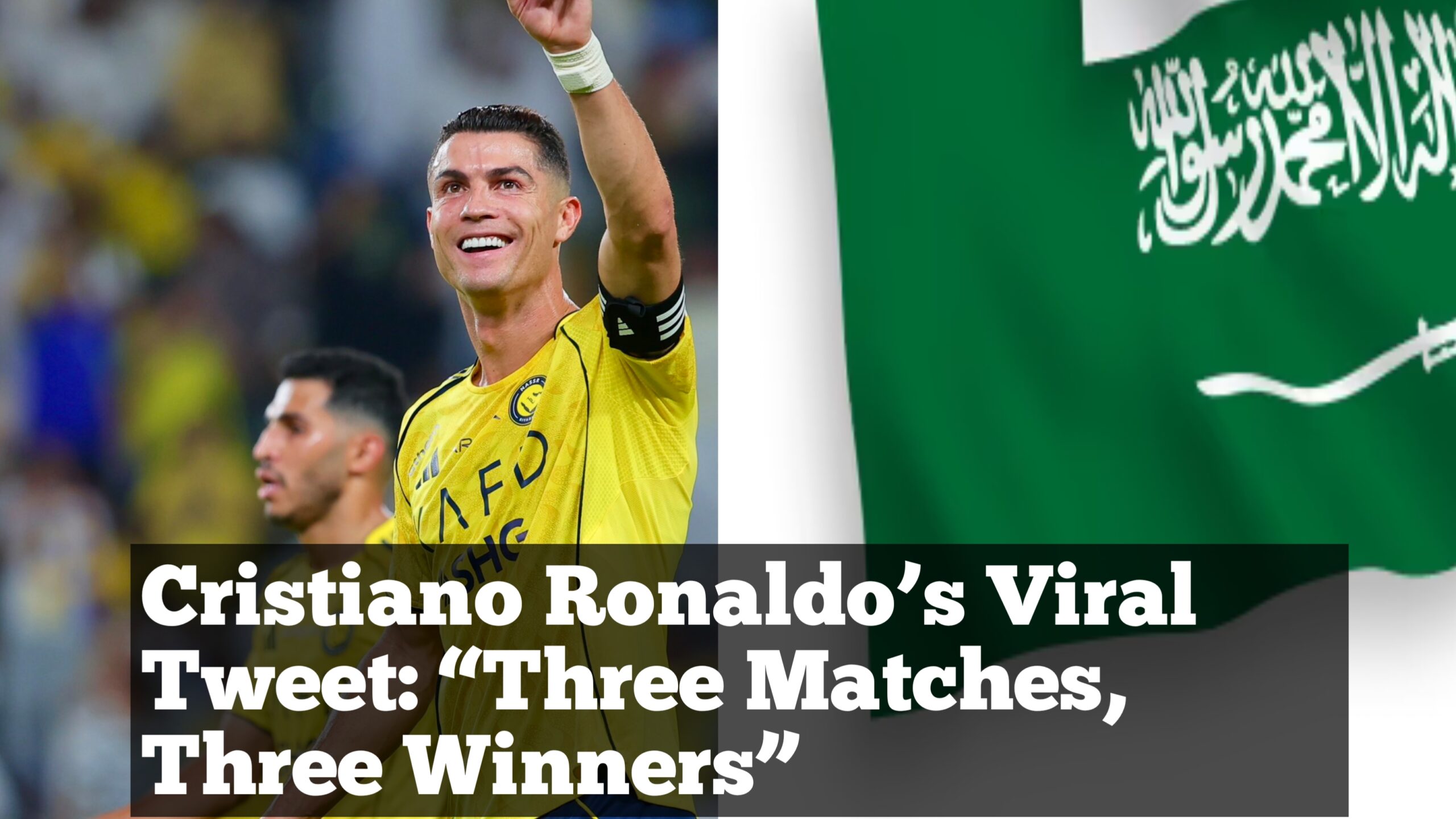 Cristiano Ronaldo’s Viral Tweet: “Three Matches, Three Winners”
