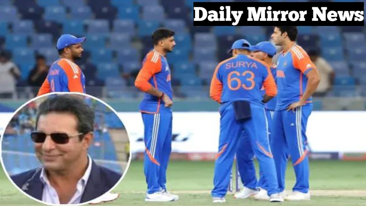Wasim Akram has talked