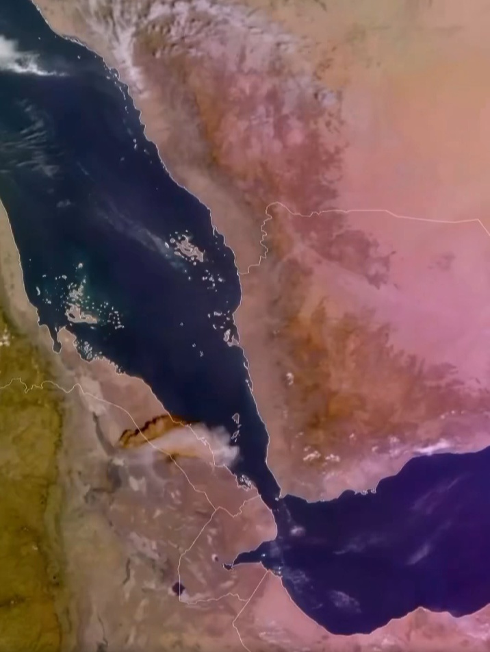 Ethiopia’s Helly Gubi Volcano Erupts After 12,000 Years — Ash Clouds Reach Near Gwadar at 45,000 Feet