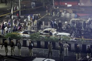 Who will be responsible for the Delhi bomb explosion, and will the Modi government be to blame?